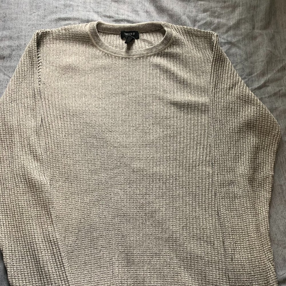Forever 21 Waffle-Knit Sweater